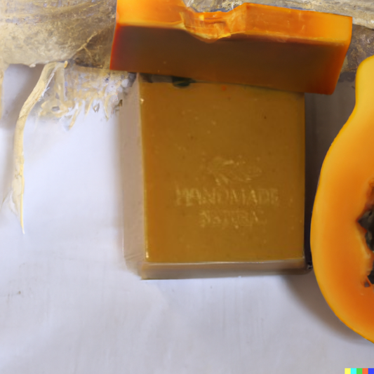 Papaya-Liquorice soap