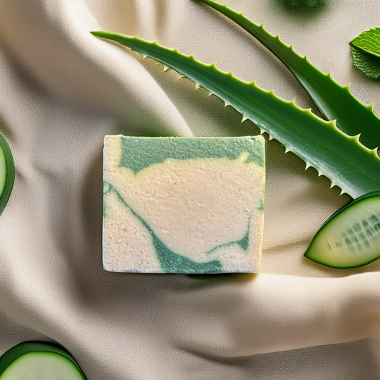 Aloe vera & Cucumber Soap